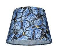 ESSENCE Abat-jour design papillon, 25,4 cm conique en coton pour lampes de table/suspendues avec cardan réversible et anneau réducteur