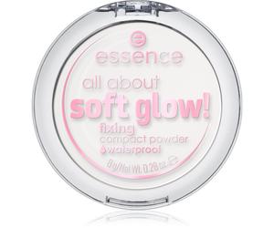 essence All About Soft Glow! poudre de fixation transparente pour une peau lumineuse 8 g