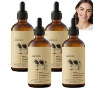 Essence anti-âge de suif doré au rétinol, sérum réparateur lipidique nourrissant pour peaux sèches et vieillissantes, soutien et éclat raffermissant, soin quotidien léger, 100 ml (4pcs)