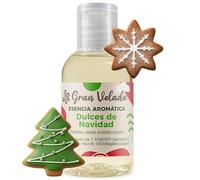 Essence Aromatique Concentrée de Douceurs de Noël | Parfume Savons, Crèmes et Bougies | Arôme de Polvorón, Turrón, Gingembre et Cannelle | 100 ml