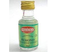 Essence aromatisante alimentaire - Flacon de 28 ml - 12 saveurs différentes - Amande