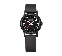 Essence Black Montre Femme Analogique Quartz avec Bracelet Silicone MS1.32120.RB