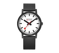 Essence Black Montre Homme Analogique Quartz avec Bracelet Silicone MS1.41110.RB