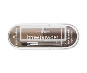 essence brow powder set 01