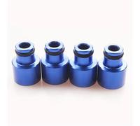 Essence Buse Carburant Adaptateurs de chapeaux supérieurs pour injecteurs de carburant,compatibles avec les moteurs Civic, Acura RDX et B16, B18, D16Z et D16Y (FP-1047) Fuel Injector Assembly(Blue)