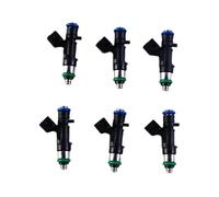 Essence Buse Injection Voiture Injecteur de carburant 6 pièces 81212138 0280158028 4591986AA 62391 FJ612 pour Grand Caravan pour Charger pour Journey pour Chrysler 300 pour Pacifica