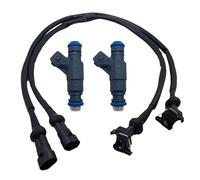 Essence Buse Injection Voiture Lot de 2 injecteurs carburant avec faisceau câbles pour Ra&nger RZR pour Sportsman 700 800