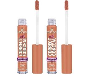 essence Correct & Conceal - Crayon éclaircissant sous les yeux - N° 30 - Orange - Correcteur de couleur - Naturel - Pour peaux sensibles - Végétalien - Sans huile - Sans parfum - Sans alcool - 3,5 ml