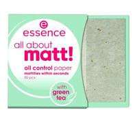 essence All About Matt! oil control paper Papier matifiant 1 art.