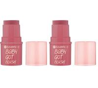 Essence Cosmetics Baby Got Blush, Résultat Instantané, Naturel, Sensation de Rosée 5.5 g (Lot de 2)