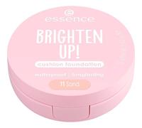 Essence Cosmetics Brighten Up! Cushion Foundation Fond de Teint, Longue Durée, Éclaircissant, Naturel (12g)