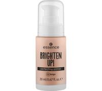 Essence Cosmetics Brighten Up! Perfecting Primer, Humidifiant/Hydratant, Couvrant, Activateur, Naturel (20ml)