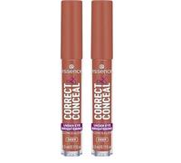 Essence Cosmetics Correct et Conceal Under Eye Brightening Concealer Anti-Cernes, Éclaircissant, Correction des Couleurs, Naturel 3.5 ml (Lot de 2)