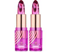 Essence Cosmetics Disney Alice in Wonderland colour-changing lip glow baume éclat des lèvres, s'adapte à la couleur, résultat instantané, naturel, sensation de rosée (3.2g) (Lot de 2)