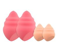Essence Cosmetics Disney THE LITTLE MERMAID make-up and concealer sponges éponges pour fond de teint et anti-cernes, s'adapte à la couleur (4pcs)