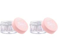 Essence Cosmetics essence JELLY JEWELS glitter eyeshadow topper fard à paupières, résultat instantané, intense, sensation de rosée, scintillant (4.2g) (Lot de 2)