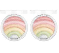 Essence Cosmetics (Fard Cuit), Hautement Pigmenté, Résultat Instantané, Intense, Luminescent (6.8 g) (Lot de 2)