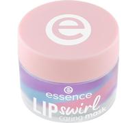 Essence Cosmetics Lip Swirl Caring Mask Masque, Polissant, Protecteur, Sensation de Rosée, Translucide (8g)