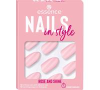 Essence Cosmetics Nails In Style Uñas Artificiales 14-Rose and Shine 12 U