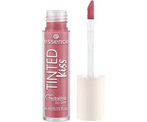 Essence Cosmetics Tinted Kiss Hydrating Lip Tint encre à Lèvres, Humidifiant ou Hydratant, Longue Durée, Résultat Rapide, Naturel, Intense en Couleurs (4ml)