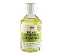 Essence d’orange pure | D-Limonène | Huile d’agrume 100 % naturelle | Nettoyant Diluant Dégraissant Multi-Usages | 250 ml | Origine Espagne