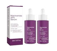 Essence de nicotinamide - Sérum à 20% de niacinamide pour un teint éclatant, une action anti-rides et un resserrement des pores | Sérum éclaircissant ciblé pour tous types de peau (2)
