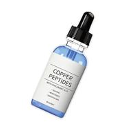 Essence de peau d ' acide hyaluronique de peptides de cuivre, A | Soin Après Nettoyant Teint Sec et Terne, Flacon Compte-gouttes Contrôlé, Utilisation Matin Soir, 30 Ml