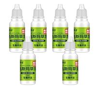 Essence d'extrait d'herbe Usma 6 pièces, liquide de croissance nourrissant pour le soin des cils, des sourcils et cheveux, sérum de croissance cils