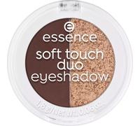 essence Soft Touch Duo duo de fards à paupières teinte 04 Mocha Muse 1 g