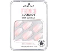 Essence French Manucure Faux Ongles Click & Go N°02 Babyboomer Style 12 unités