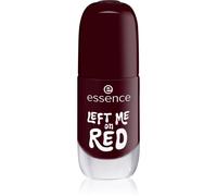 essence Gel Nail Polish vernis à ongles gel teinte 12 LEFT ME on RED 8 ml