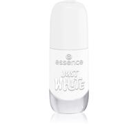 essence Gel Nail Polish vernis à ongles gel teinte 33 JUST WHITE 8 ml