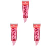 Essence - Gloss à Lèvres Juicy Bomb Shiny Lipgloss - 104 Poppin' Pomegranate (Lot de 3)