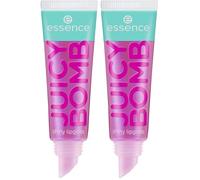 Essence - Gloss à Lèvres Juicy Bomb Shiny Lipgloss - 105 Bouncy Bubblegum (Lot de 2)