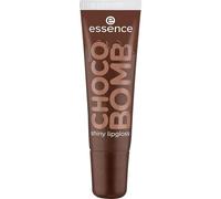 Essence Gloss à lèvres Choco Bomb – Parfum chocolat ultra-brillant non collant 01 Chocoholic! 10 ml