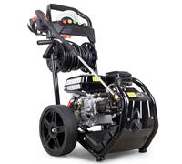 Nettoyeur Haute Pression à Essence DT-KR170D avec Moteur de 7 CV (Pression Max. 210 Bar | Pression de Travail 180 Bar | 5 Buses de Travail | Auto-amorçage | Tuyau Haute Pression 20 mètres Inclus)