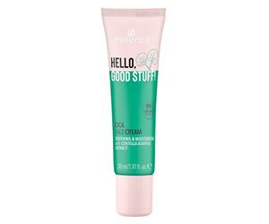 essence Hello, Good Stuff! CICA FACE CREAM Crème de jour, blanche, hydratante, nourrissante, naturelle, pour peaux sèches, végétalien, sans huile, sans alcool, sans paraben, 1 paquet (30 ml)
