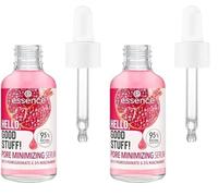 Essence HELLO, GOOD STUFF! PORE MINIMIZING Sérum, Soin intensif, concentré, rose, lissant, hydratant, raffinage poreux, naturel, végétalien, sans alcool (30 ml) (Lot de 2)