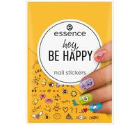 ESSENCE Hey, Be Happy Stickers De Uñas pour adultes, avec format pratique, solution polyvalente