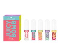 Essence Huile à lèvres JUICY BOMB – Soin lèvres – Lot de 5 flacons