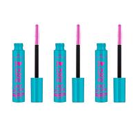 Essence I Love Extreme Crazy Volume Lot de 3 mascaras imperméables et volumisants, résultats immédiats, intenses, végétaliens, sans particules de microplastiques, sans nanoparticules (3 x 12 ml)