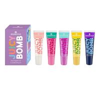 essence JUICY BOMB shiny lipgloss set coffret gloss, avec huiles, naturel, brillant, chatoyant (1pcs)