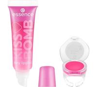 essence KISS BOMB shiny lipgloss & lip balm gloss et baume à lèvres, brillant (10.8ml)