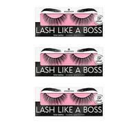 Essence LASH LIKE A Boss Lot de 3 paires de faux cils sans nano-particules N°05 Noir