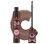 essence Lash PRINCESS false lash effect mascara black brown, 12 ml | Mascara Volume Brun Noir, Brosse Conique en Fibres, Longueur et Volume Spectaculaires, Effet Faux Cils, Fini plus Naturel