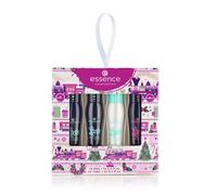 essence Lash Princess Mascara Holiday Gift Set de 4 mascaras en 1 lot | Effet faux cils, imperméable, boucles et volume | Cadeau de vacances pour les amateurs de beauté | Végétalien et sans cruelty