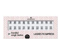 essence LASHES TO IMPRESS faux cils, longue durée, augmentant le volume, frisant, mettant en valeur l'oeil (20pcs)