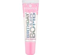 essence Birthday Bomb brillant à lèvres transparent pour un éclat lumineux teinte 01 Cake My Day! 10 ml