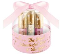 Essence Levres Soin-des-levresThe Most Wonderful Kiss Of The Year Hydra Kiss Lip Oil Set 1 Essence hydra kiss LIP OIL 101 Sweet Sugar Kiss + 1 Essence hydra kiss LIP OIL 102 Wish Upon a Kiss + 1 Essen