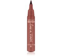 Essence - Crayon à lèvres Tattoo Line n' Stain - Longue durée, effet colorant - 02 Must Have Brown